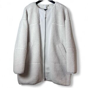 Lululemon Athletica Off-White Teddy Jacket